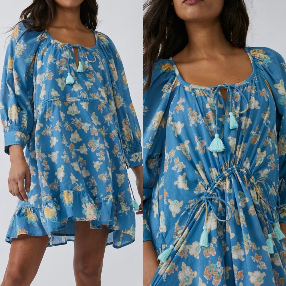 Free People / Camella Mini River Combo Tunic Dress - Picture 3 of 8
